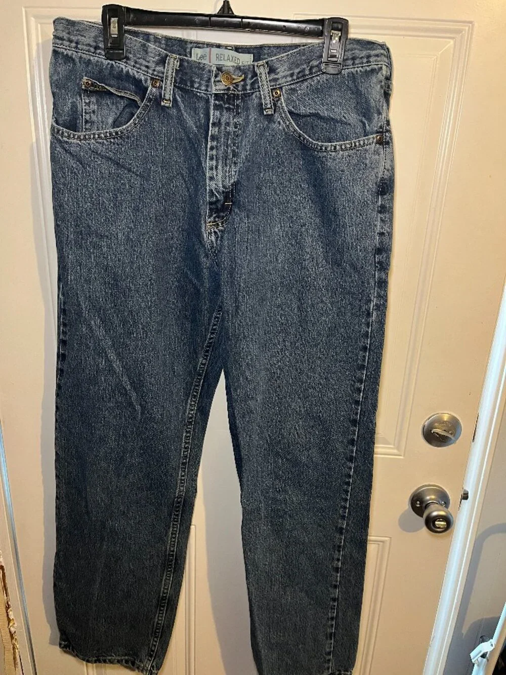 Lee Relaxed Fit Mens Jeans Size 35x32